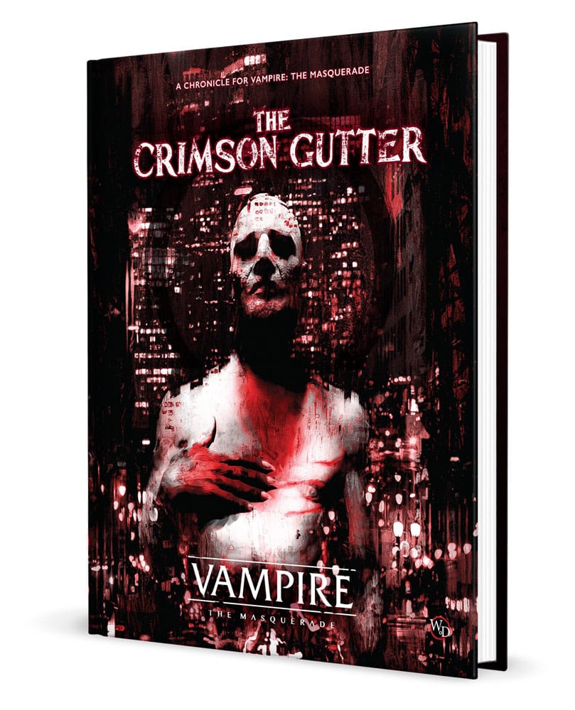 Vampire: The Masquerade 5th Edition RPG libro The Crimson Gutter Chronicle Book *Edición Inglés* Frikytopia