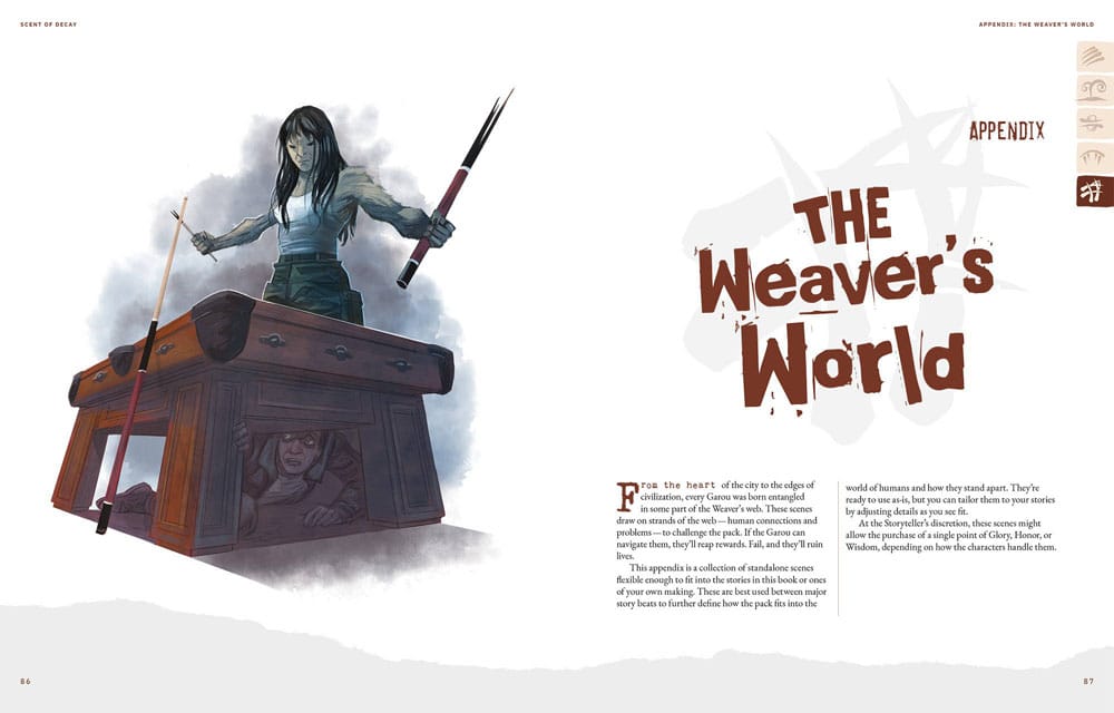 Werewolf: The Apocalypse 5th Edition RPG libro Scent of Decay Chronicle *Edición Inglés*