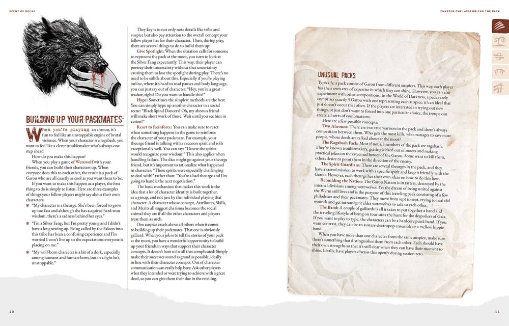 Werewolf: The Apocalypse 5th Edition RPG libro Scent of Decay Chronicle *Edición Inglés*