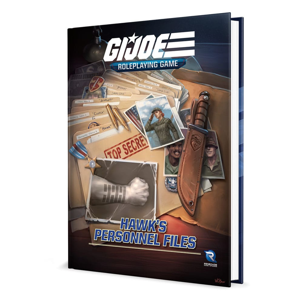 G.I. Joe RPG libro Hawk's Personnel Files *Edición Inglés* Frikytopia