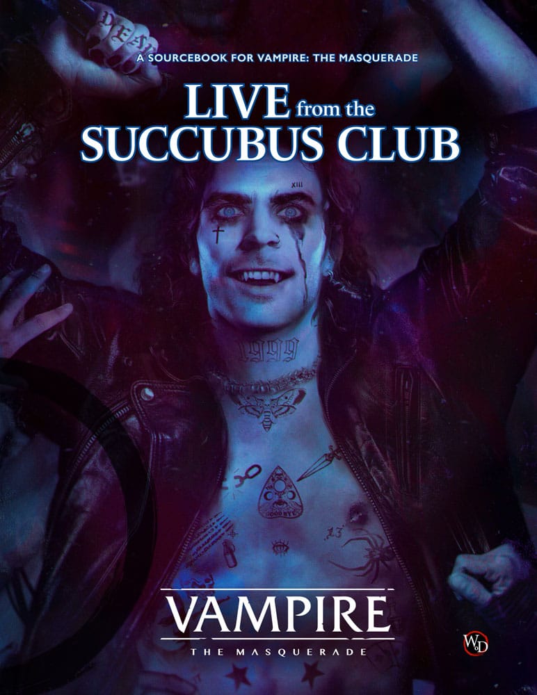 Vampire: The Masquerade 5th Edition RPG libro Live from the Succubus Club Sourcebook *Edición Inglés*