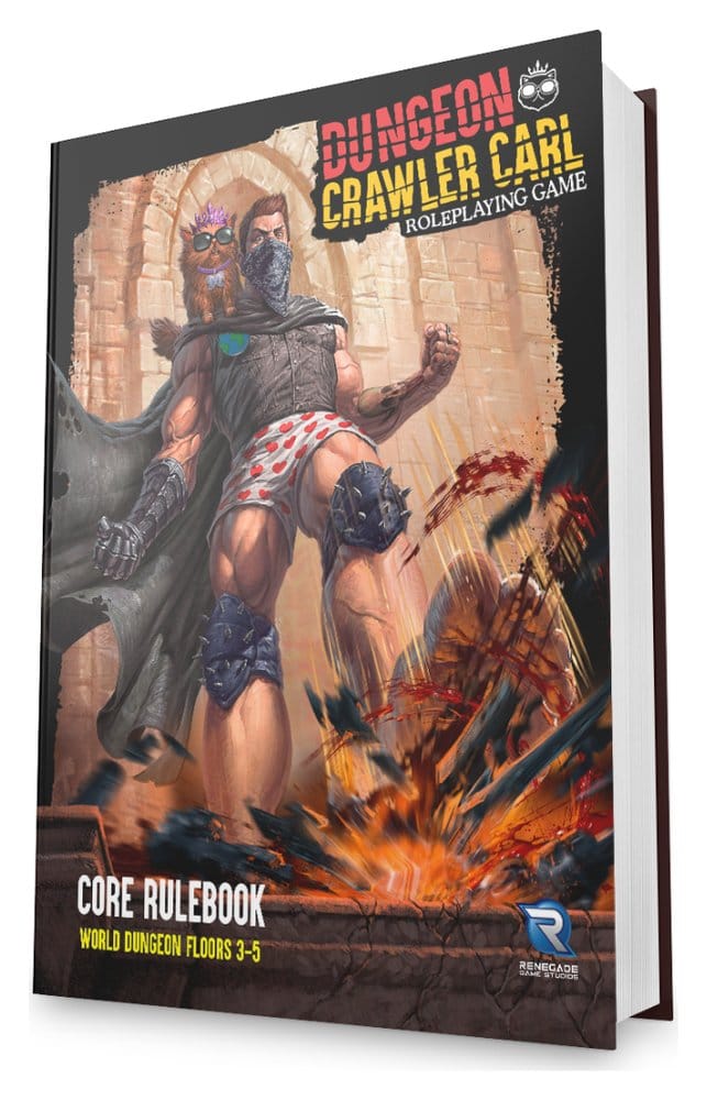 Dungeon Crawler Carl RPG Libro de Reglas *Edición Inglés* Frikytopia