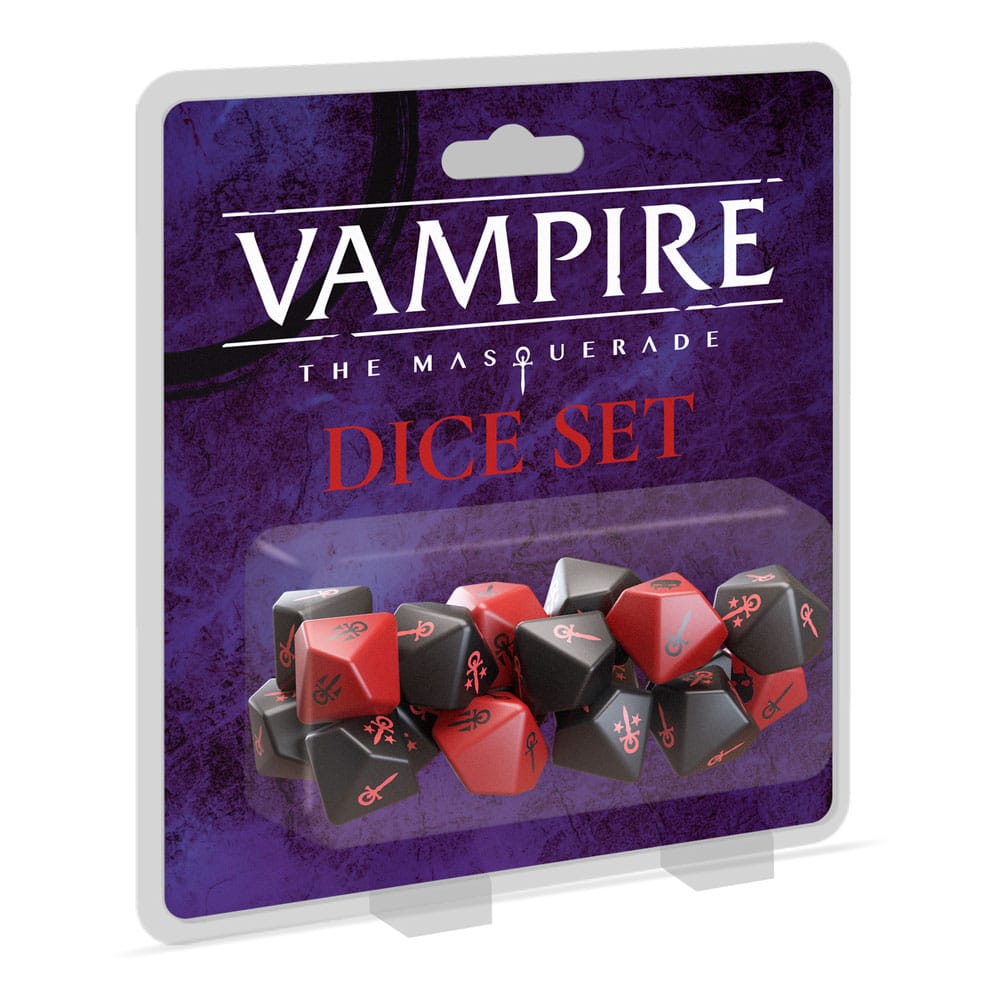 Vampire: The Masquerade 5th Edition RPG juego de dados Frikytopia