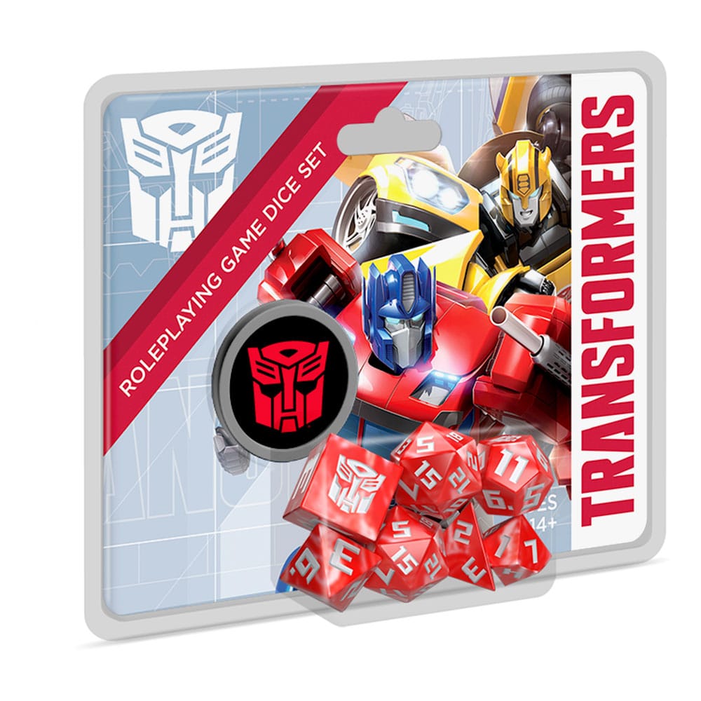 Transformers RPG juego de dados Frikytopia