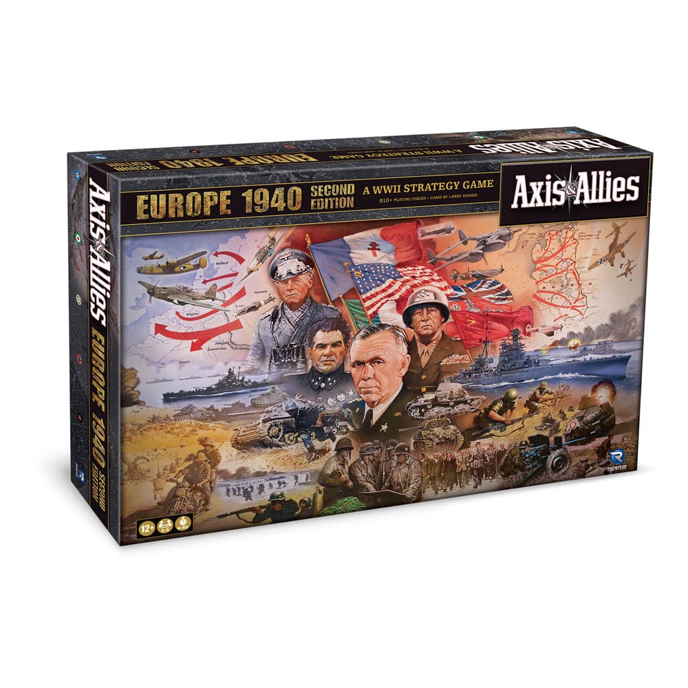 Axis & Allies juego de mesa Axis & Allies: 1940 Europe Second Edition *Edición Inglés* Frikytopia