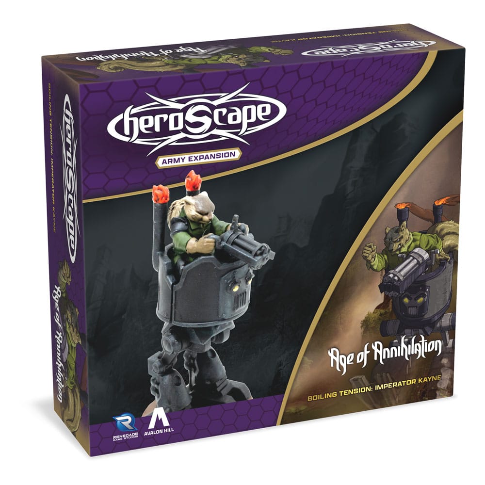 Heroscape expansión del ejército Boiling Tension: Imperator Kayne *Edición Inglés* Frikytopia