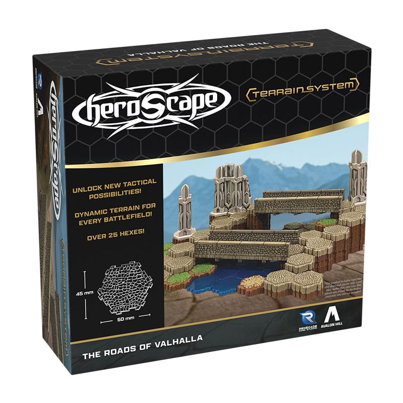 Heroscape expansión del terreno The Roads of Valhalla  *Edición Inglés* Frikytopia