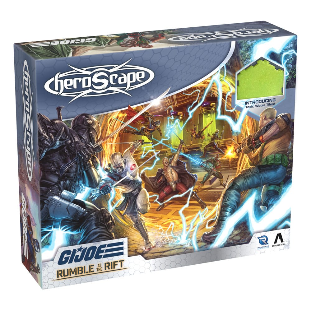G.I. Joe Heroscape juego de mesa Rumble at the Rift Battle Box *Edición Inglés* Frikytopia
