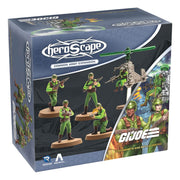 G.I.Joe Heroscape expansión del ejército Greenshirts & Battle Copter (Common) *Edición Inglés*