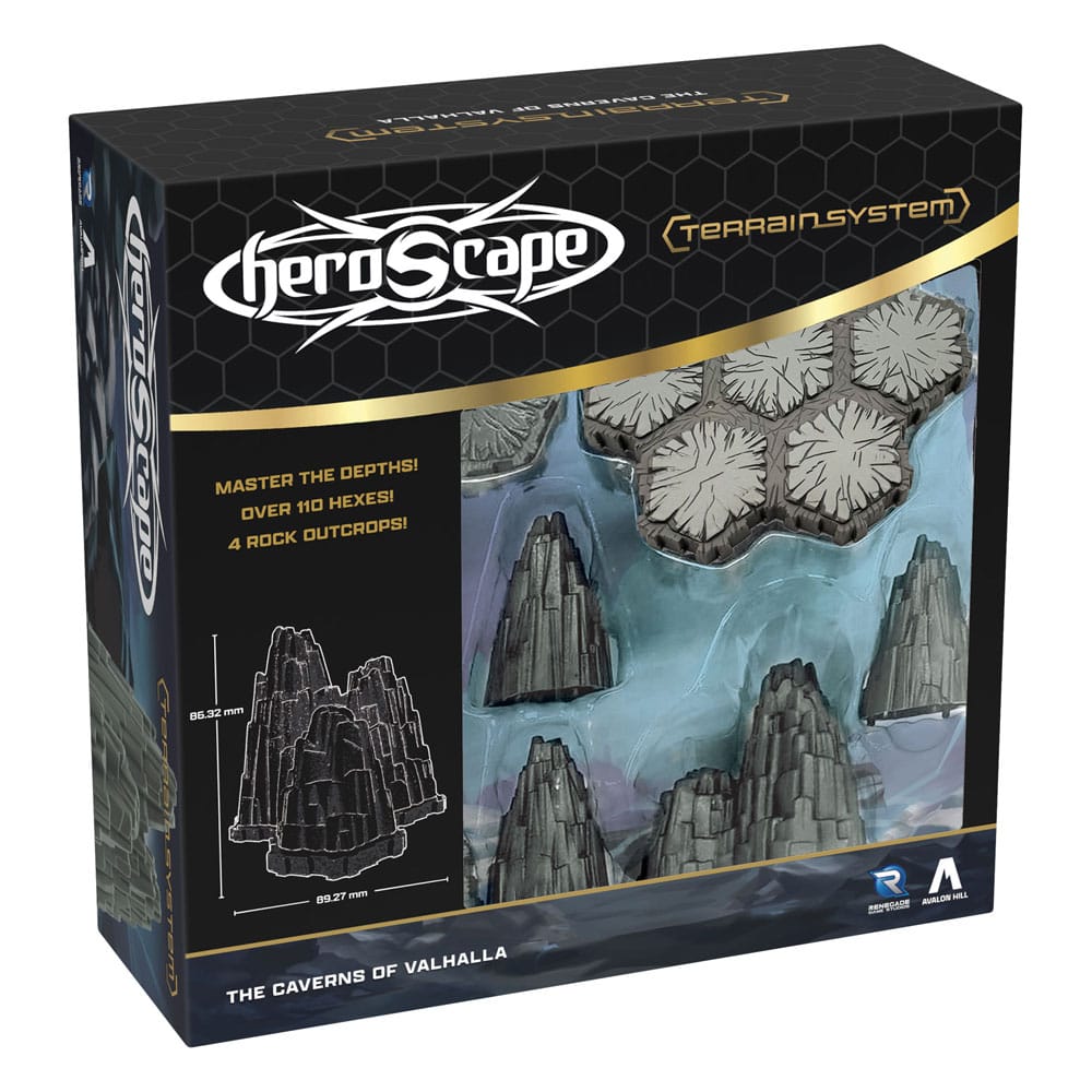 Heroscape expansión del terreno The Caverns of Valhalla  *Edición Inglés* Frikytopia