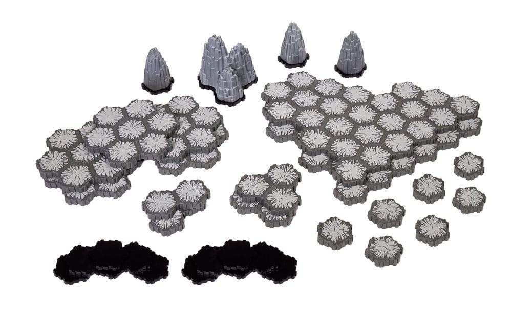 Heroscape expansión del terreno The Caverns of Valhalla  *Edición Inglés*