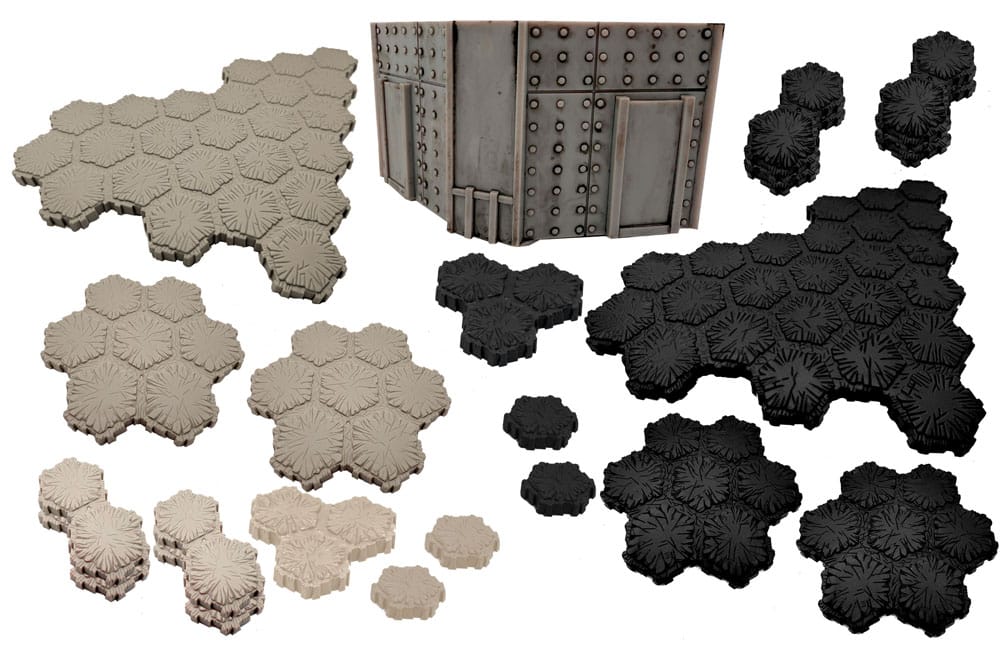 Heroscape expansión del terreno The Urban Landscape of Valhalla *Edición Inglés*