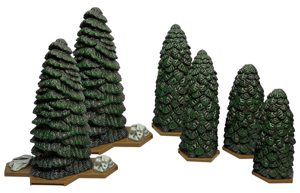 Heroscape expansión del terreno Forests of Valhalla *Edición Inglés*