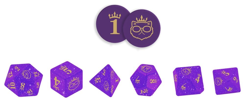 Dungeon Crawler Carl Set de Dados Princess Donut’s Enchanted Crown