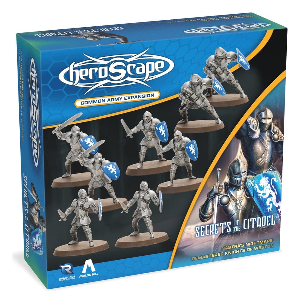 Heroscape Juego de Mesa Expansión de Ejército Knights of Weston Remastered *Edición Inglés*