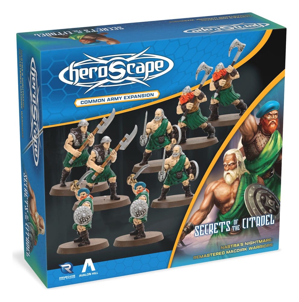 Heroscape Juego de Mesa Expansión de Ejército MacDirk Warriors Remastered *Edición Inglés*