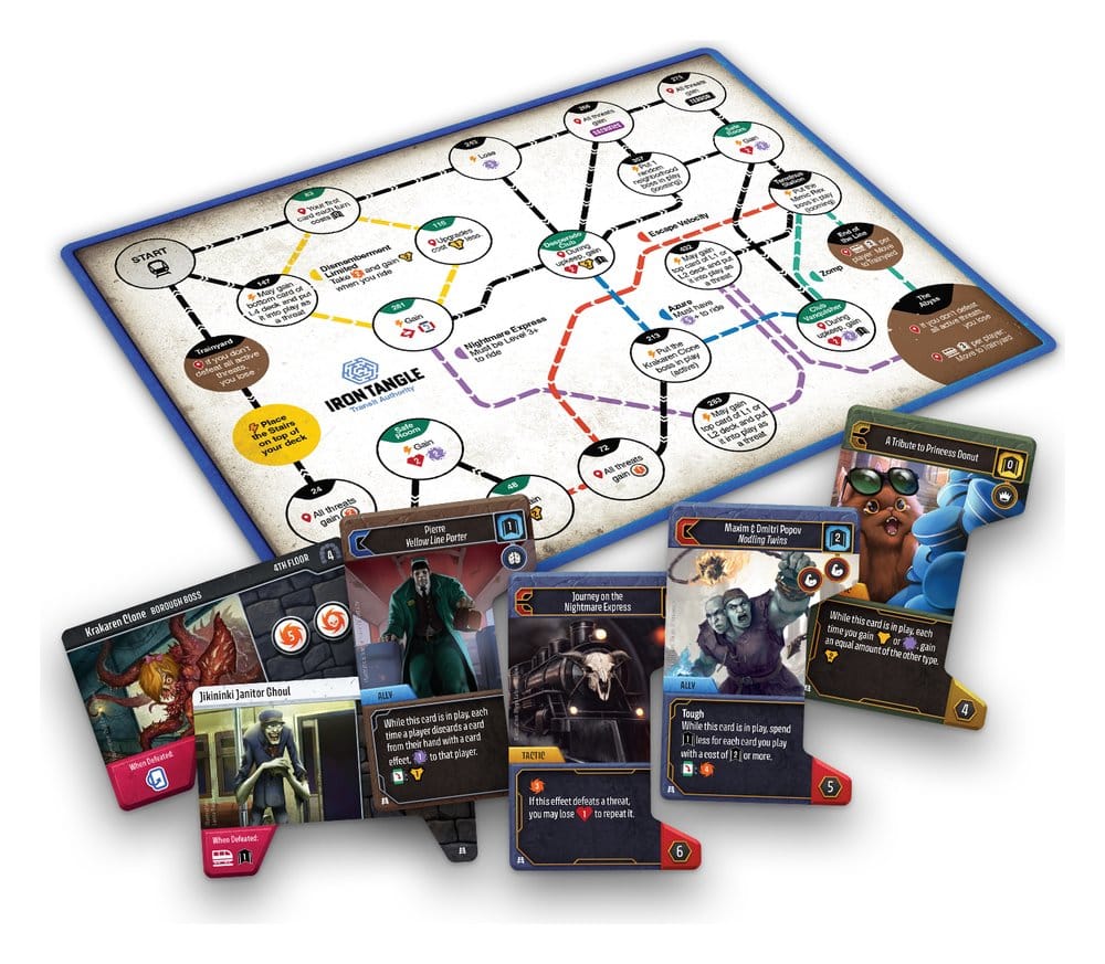 Dungeon Crawler Carl Unstoppable: The Iron Tangle Expansión *Edición Inglés*