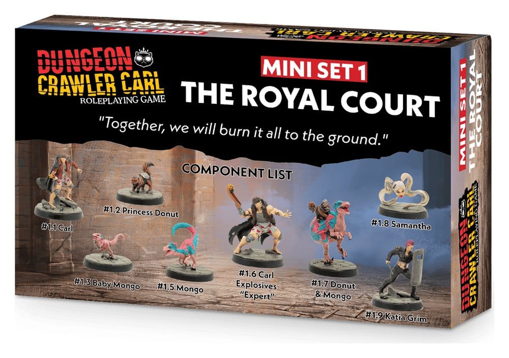Dungeon Crawler Carl Set de Miniaturas 1 The Royal Court