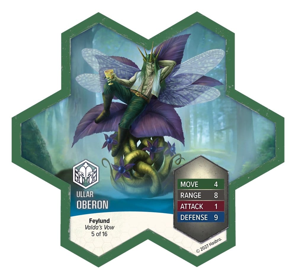 Heroscape Expansión de ejército Seelie Court of the Verdant Pact Standard Edition *Edición Inglés*