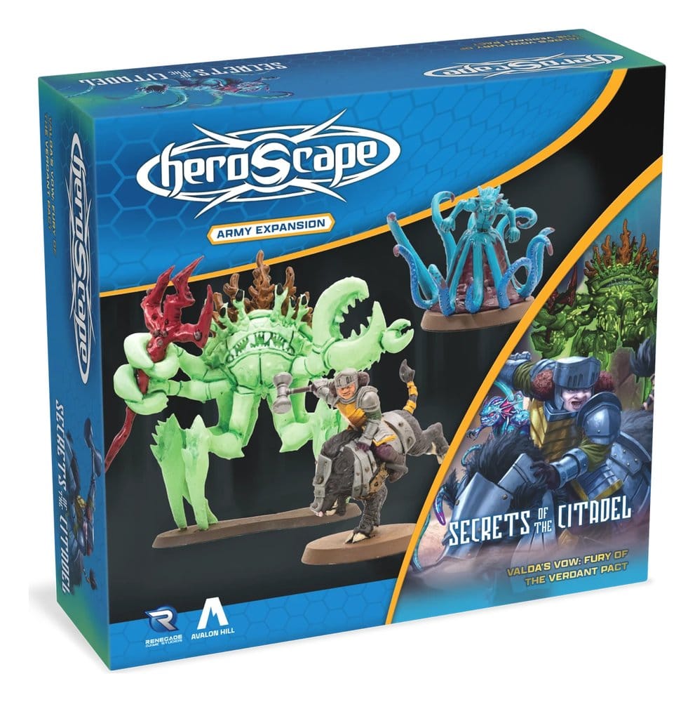 Heroscape Expansión de ejército Fury of the Verdant Pact Standard Edition *Edición Inglés*
