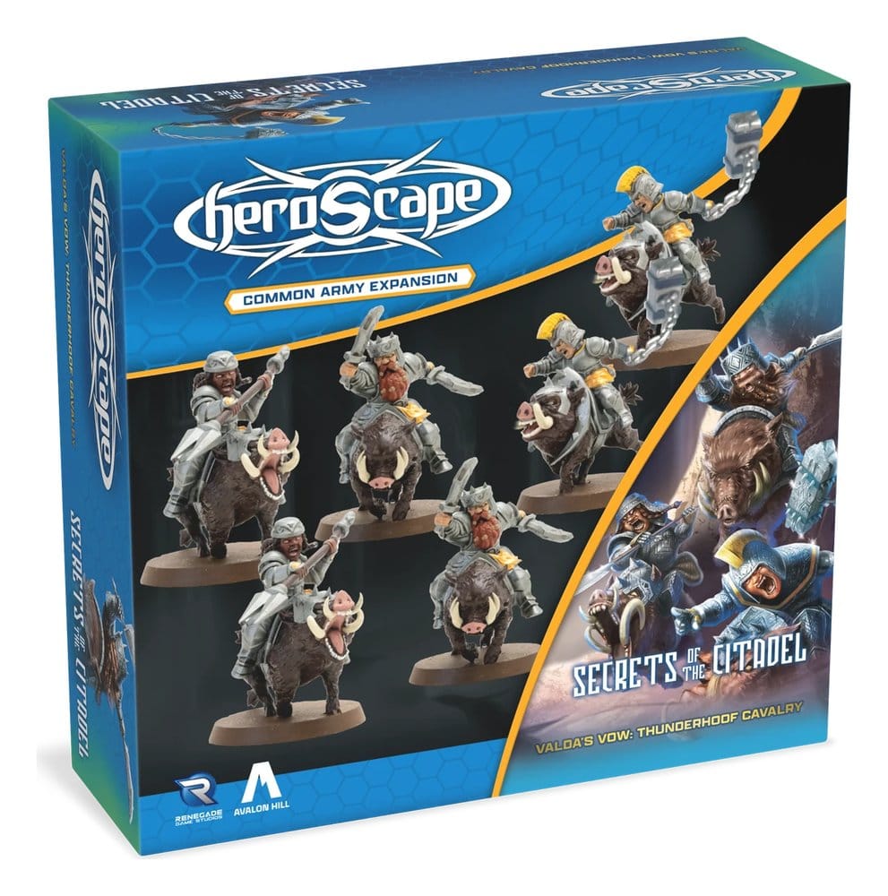 Heroscape Expansión de ejército Thunderhoof Calvary Standard Edition *Edición Inglés*