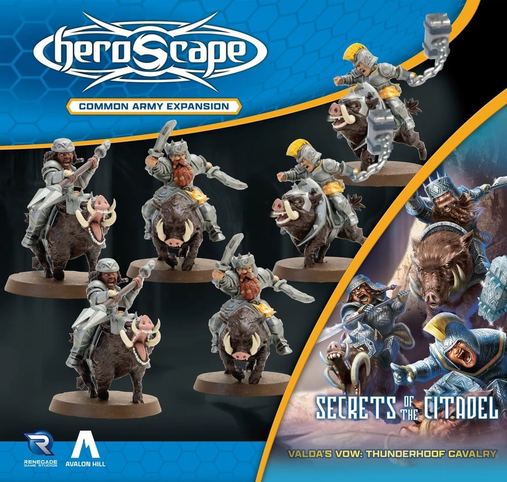 Heroscape Expansión de ejército Thunderhoof Calvary Standard Edition *Edición Inglés*