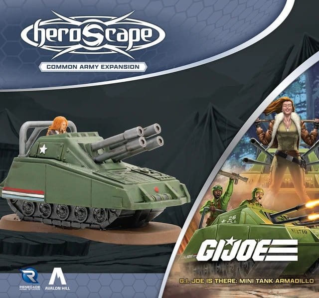 G.I. JOE Heroscape Expansión de Ejército Mini Tank Armadillo *Edición Inglés*