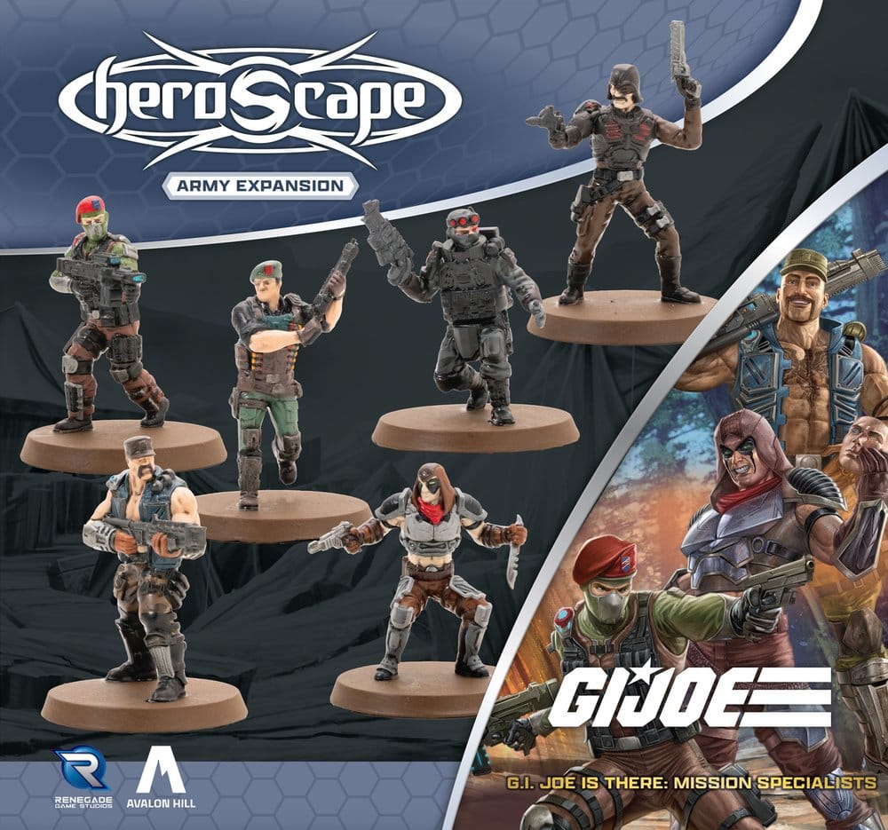 G.I. JOE Heroscape Expansión de ejército Mission Specialists Standard Edition *Edición Inglés*