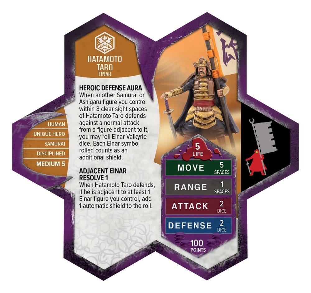 Heroscape Expansión del Ejército Einar High Command Remastered – Standard Edition *Edición Inglés*