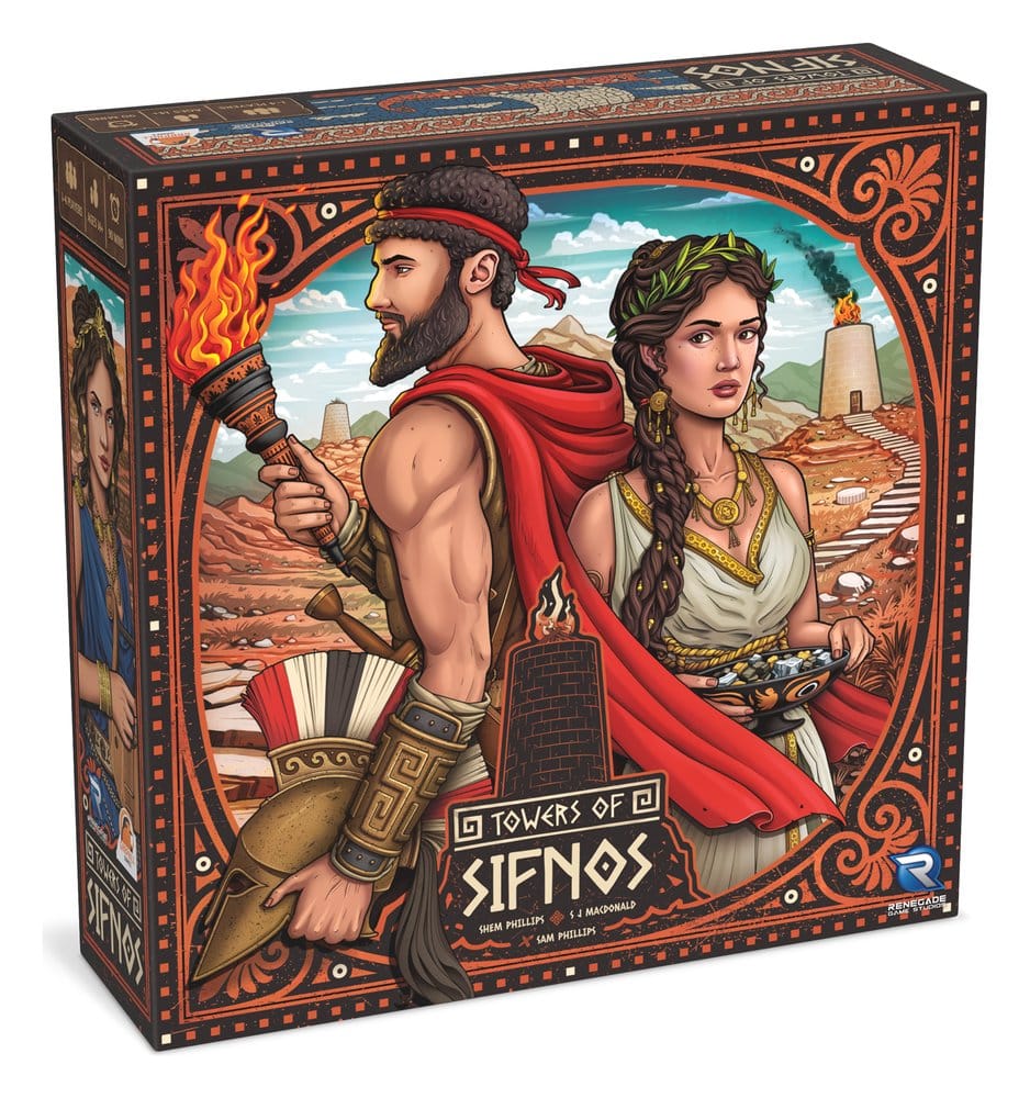 Towers of Sifnos Juego de Mesa *Edición Inglés*