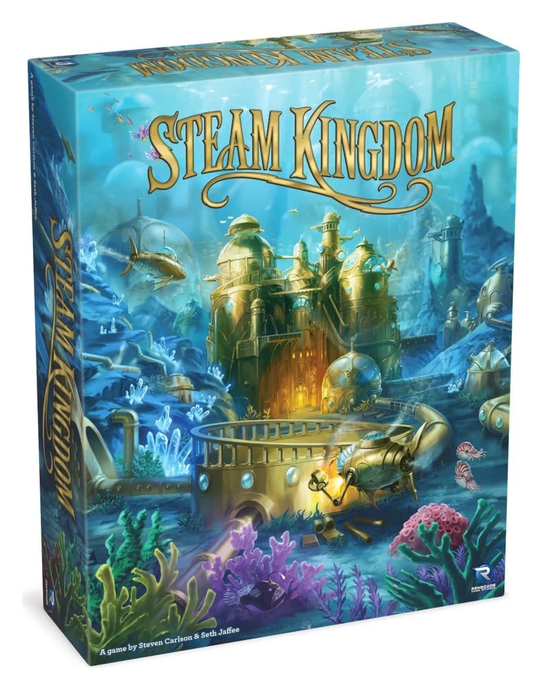Steam Kingdom Juego de mesa *Edición Inglés*