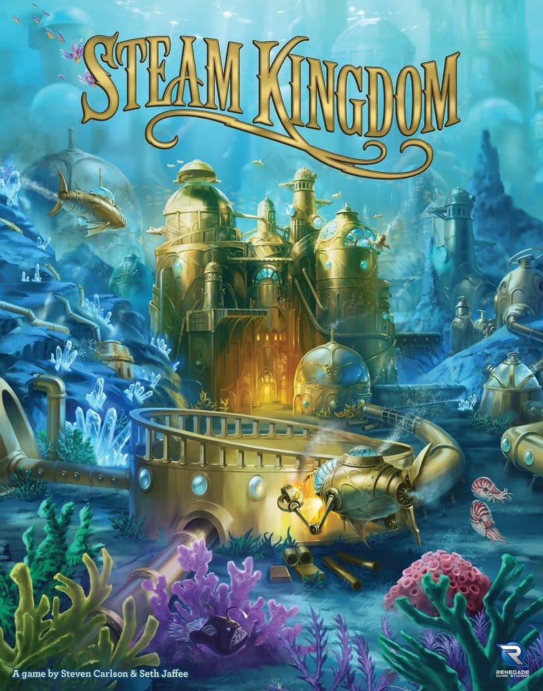 Steam Kingdom Juego de mesa *Edición Inglés*