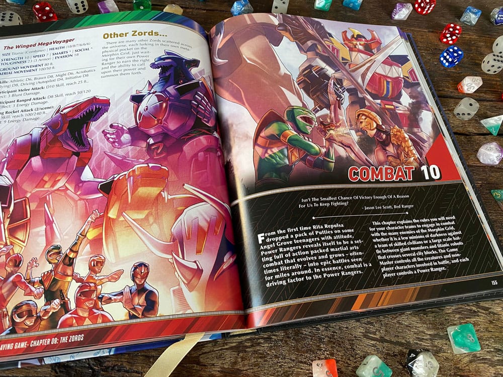 Power Rangers RPG Guía del jugador Core *Edición Inglés*