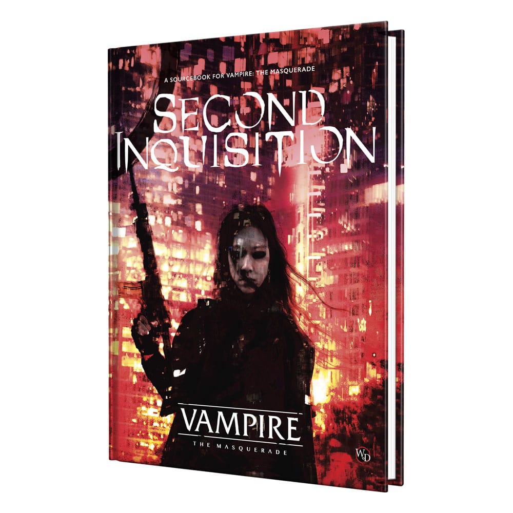 Vampire: The Masquerade 5th Edition RPG libro Second Inquisition *Edición Inglés* Frikytopia