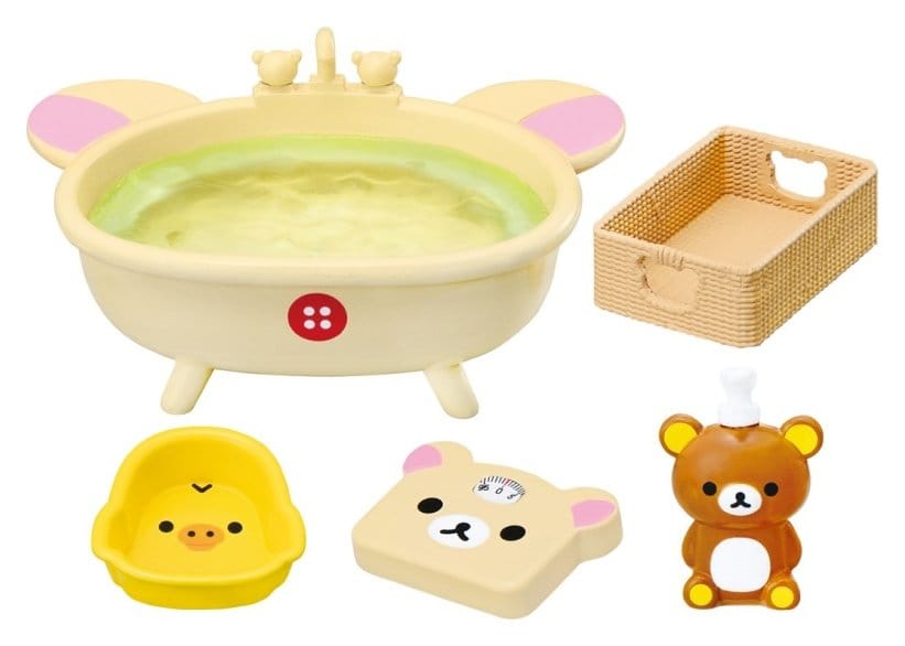 Rilakkuma Figuras Mini Washroom Blind Box Display (6)