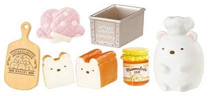 Sumikko Gurashi Figuras Mini Bakery Blind Box Display (8)