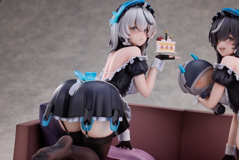 Snowbreak Containment Zone Pack de 2 Estatuas PVC 1/6 Cherno & Meursault Apprentice Maid Ver. Deluxe Edition 19 cm