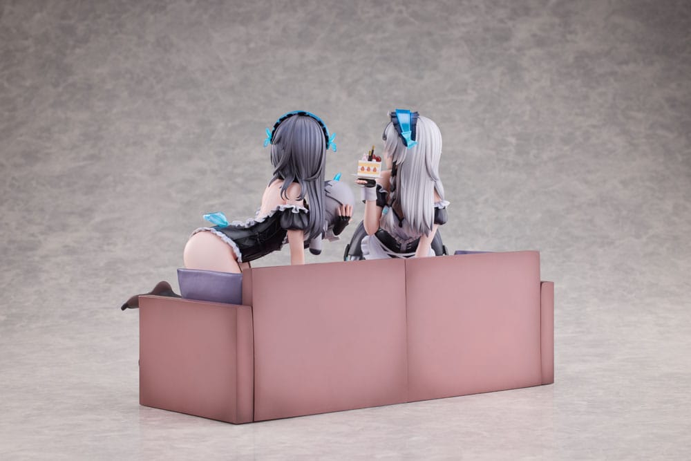 Snowbreak Containment Zone Pack de 2 Estatuas PVC 1/6 Cherno & Meursault Apprentice Maid Ver. Deluxe Edition 19 cm