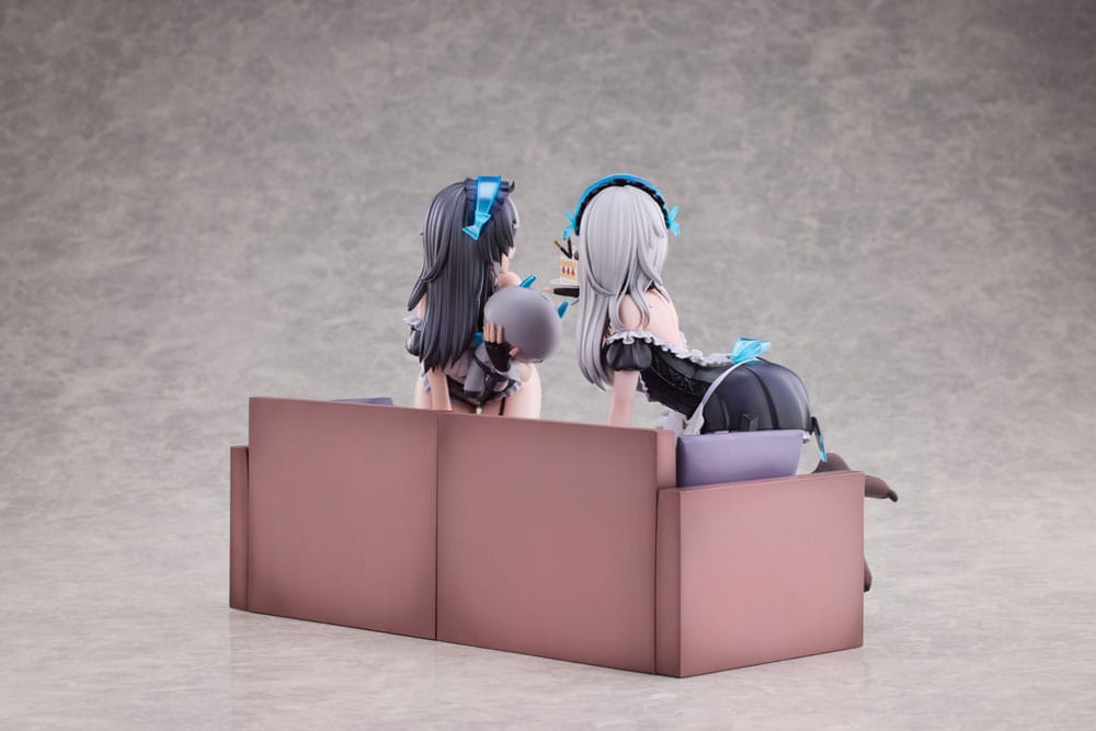Snowbreak Containment Zone Pack de 2 Estatuas PVC 1/6 Cherno & Meursault Apprentice Maid Ver. Deluxe Edition 19 cm