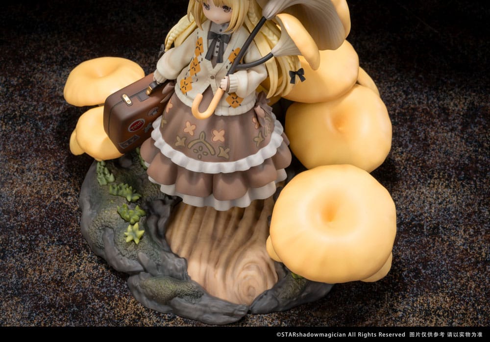 The Mushroom Girls Estatua PVC 1/1 Series No.3 Pleurotus Citrinopileatus 24 cm
