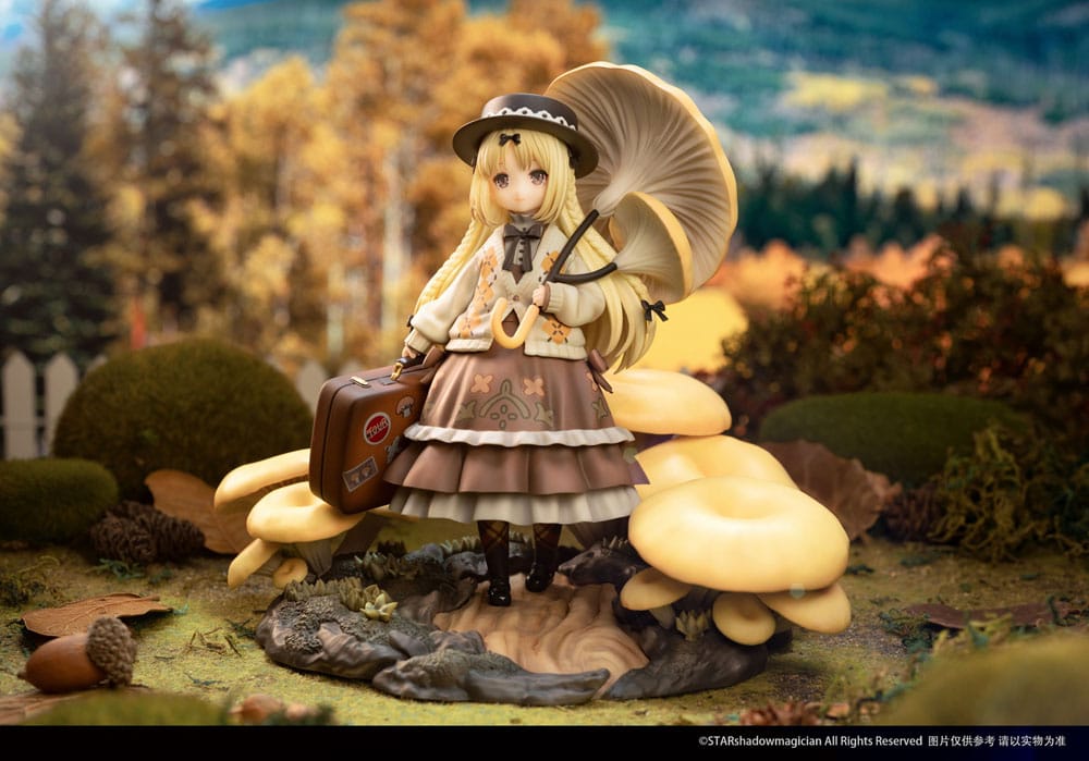 The Mushroom Girls Estatua PVC 1/1 Series No.3 Pleurotus Citrinopileatus 24 cm