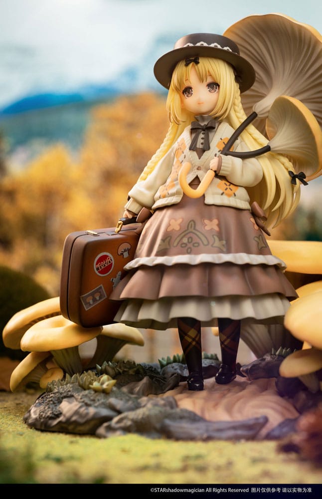 The Mushroom Girls Estatua PVC 1/1 Series No.3 Pleurotus Citrinopileatus 24 cm