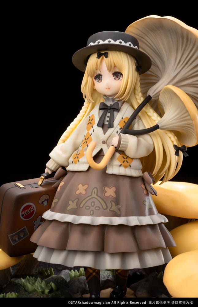 The Mushroom Girls Estatua PVC 1/1 Series No.3 Pleurotus Citrinopileatus 24 cm