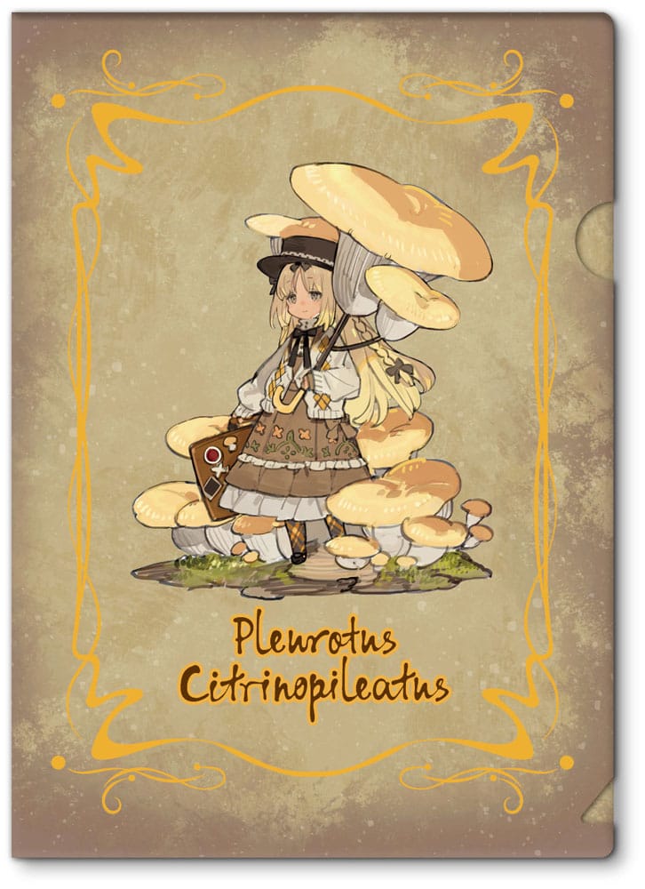 The Mushroom Girls Estatua PVC 1/1 Series No.3 Pleurotus Citrinopileatus 24 cm