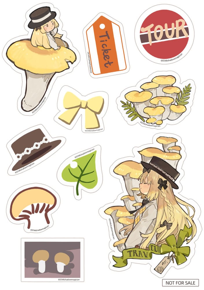 The Mushroom Girls Estatua PVC 1/1 Series No.3 Pleurotus Citrinopileatus 24 cm