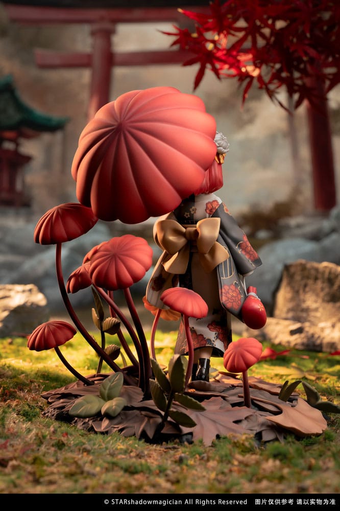 The Mushroom Girls Estatua PVC 1/1 No.6 Marasmius Haematocephalus 23 cm