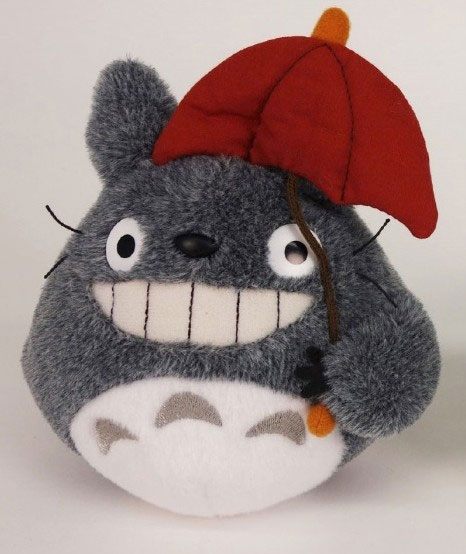 Mi vecino Totoro Peluche Totoro Red Umbrella 15 cm Frikytopia