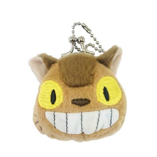 Mi vecino Totoro Llavero Monedero de Peluche Mini Catbus 8 cm Frikytopia