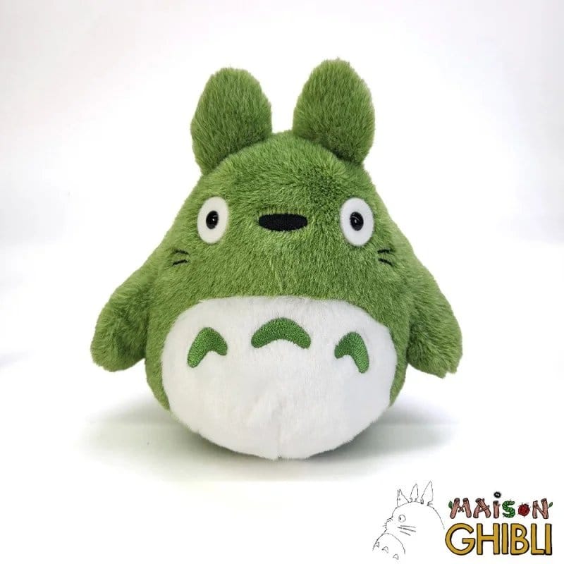 Mi vecino Totoro Fluffy Beanbag Peluche Big Totoro Green Frikytopia