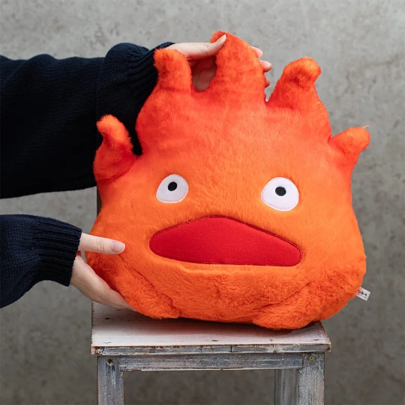 El castillo caminante de Howl Figura de peluche Calcifer 31 cm